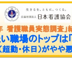 日本看護協会の調査で訪問看護が一番人気の転職先であることが判明