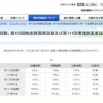 第111回看護師国家試験の合格率は96.5%